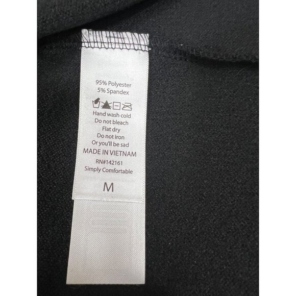 Lularoe Elegant Stella Women's Black & Gold Floral Sweater - Picture 7 of 7